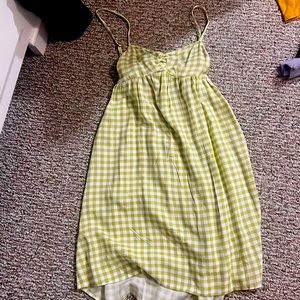 perfect checkered sun dress